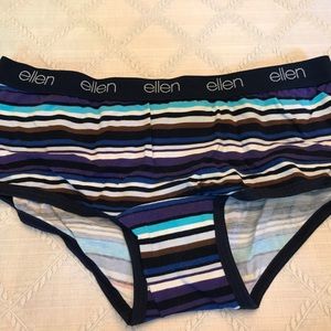 Ellen Degeneres striped underwear, like new
